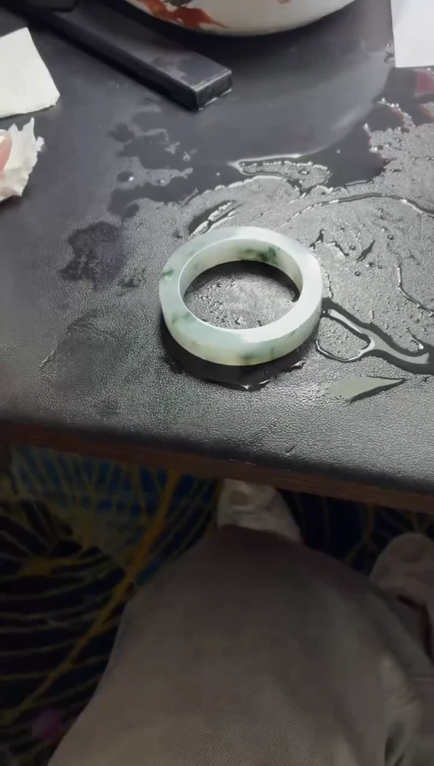 未镶嵌手镯定制翡翠小****滴DDJ36631