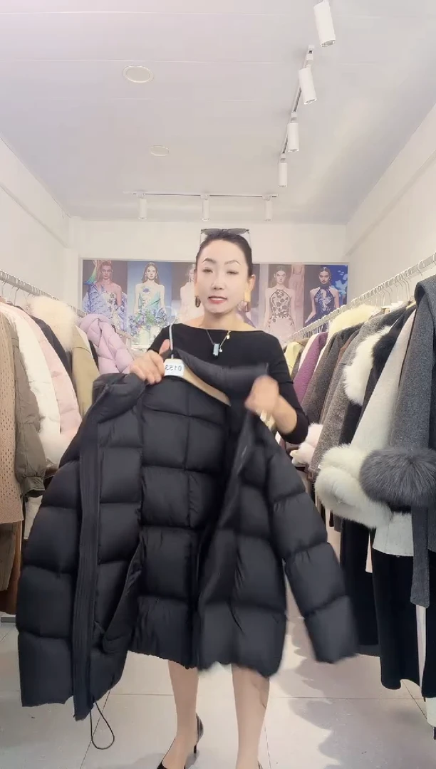 95绒羽绒服268g编码153