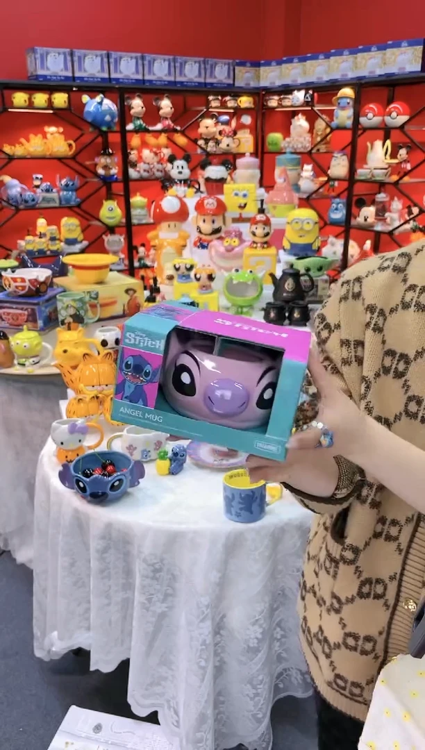 【闪购商品】1安琪3D陶瓷杯（原盒）