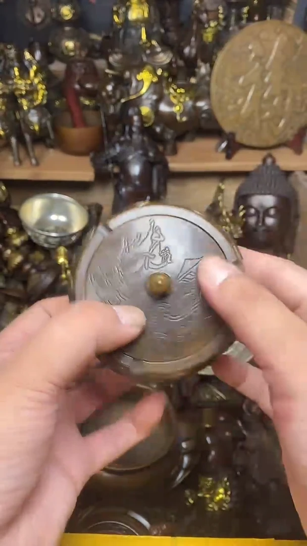 铜铜桌面摆件099