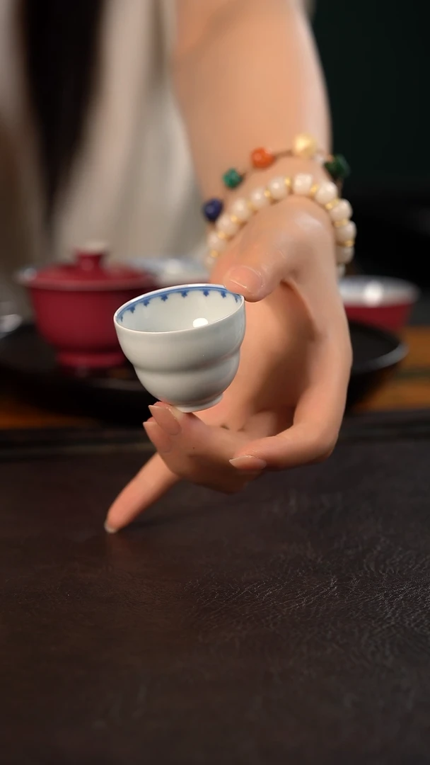 聚澜堂点工素宝相小葫芦杯