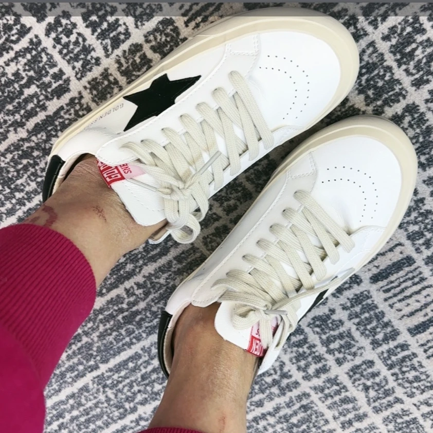 潮流款小黑星休闲（单鞋)--5042