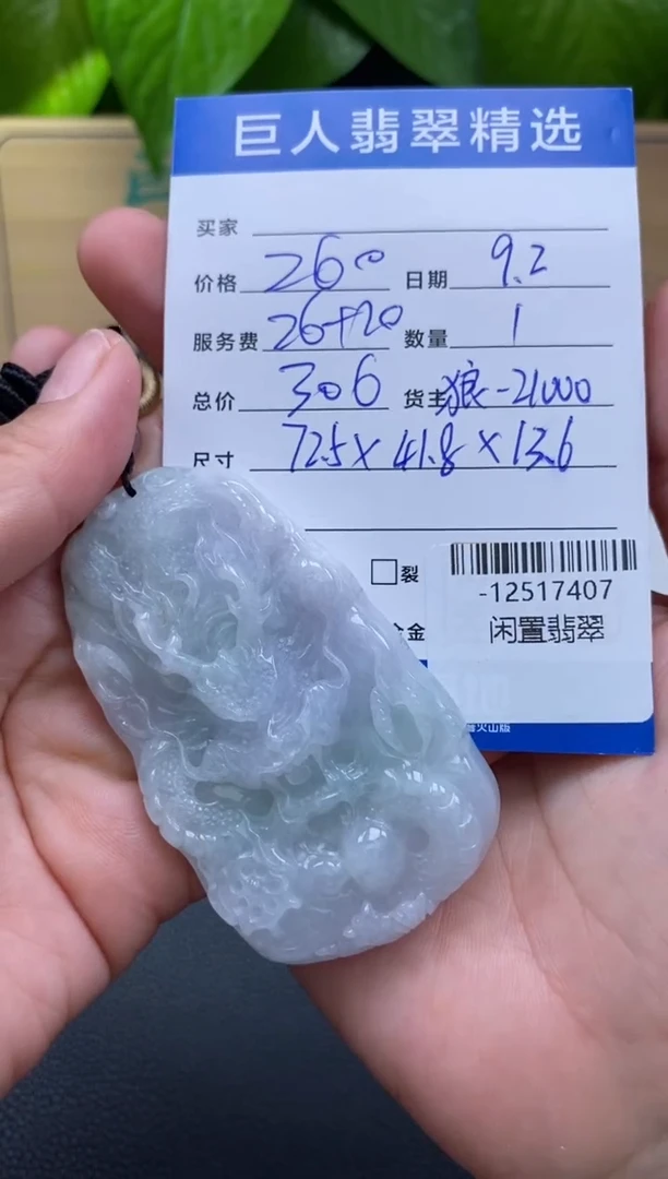 颈饰未镶嵌翡翠多人-12517407