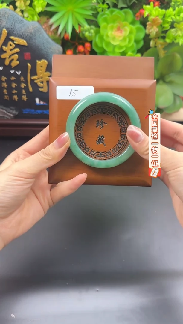 未镶嵌手链石英质玉（非洲翠） 58.5