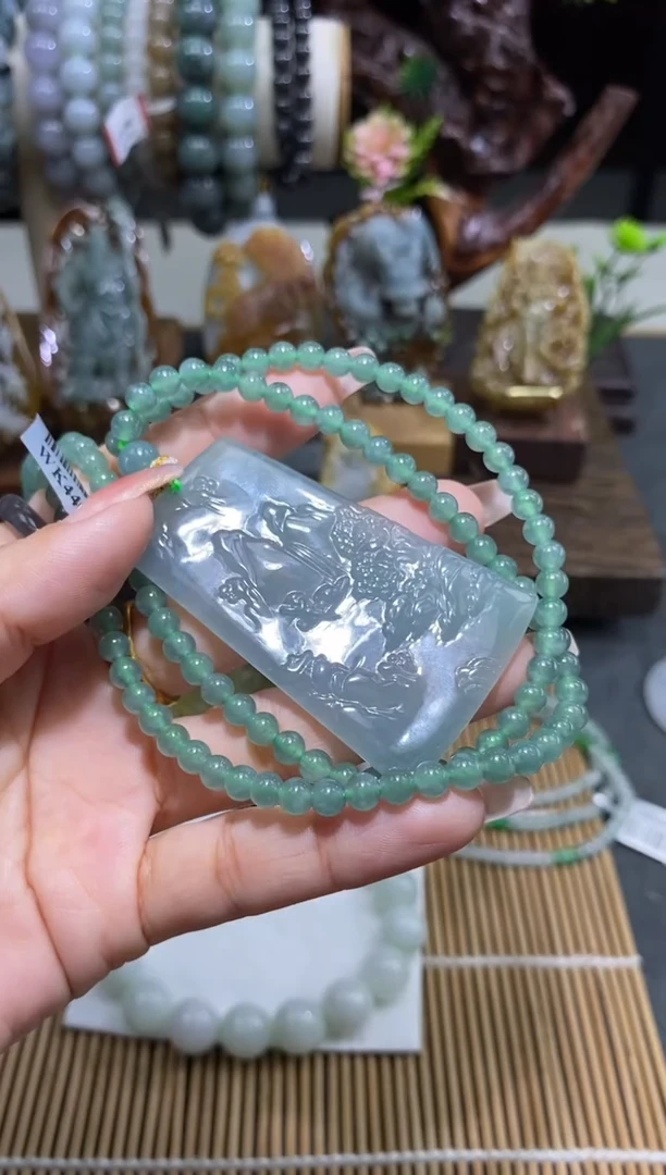 颈饰未镶嵌翡翠翡翠1229008