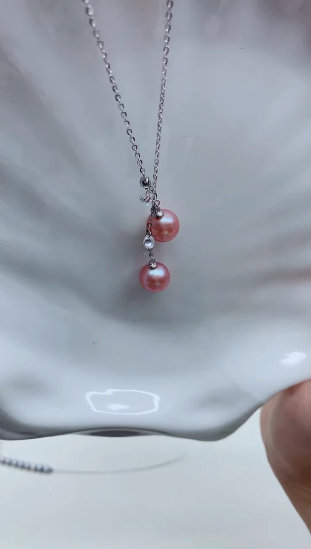 淡水珍珠未镶嵌颈饰淡水珍珠项链多样性发其一