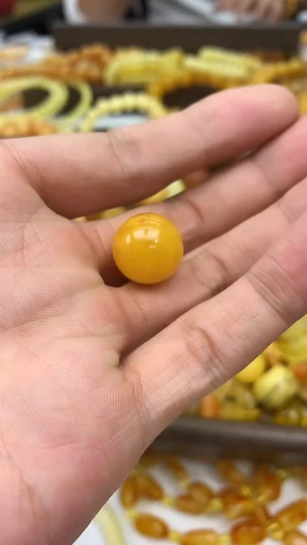 裸石蜜蜡未镶嵌单珠