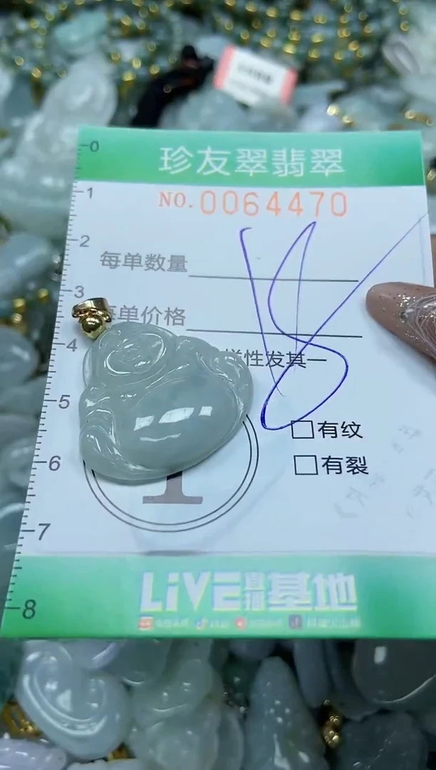 【闪购商品】翡翠颈饰未镶嵌闪购商品0064470