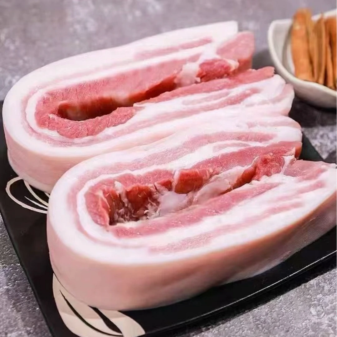 买七斤送三斤到手十斤】顺丰包邮农家散养土猪肉带皮五花肉