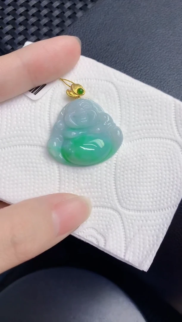 颈饰未镶嵌翡翠天然翡翠缅甸A货