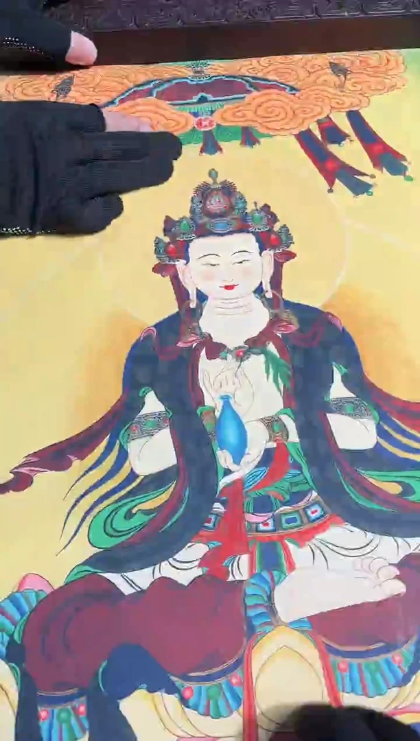 卷轴画天天的唐卡tk160