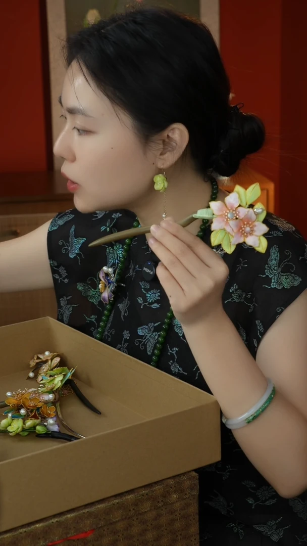 刺绣纯手工非遗国风饰品