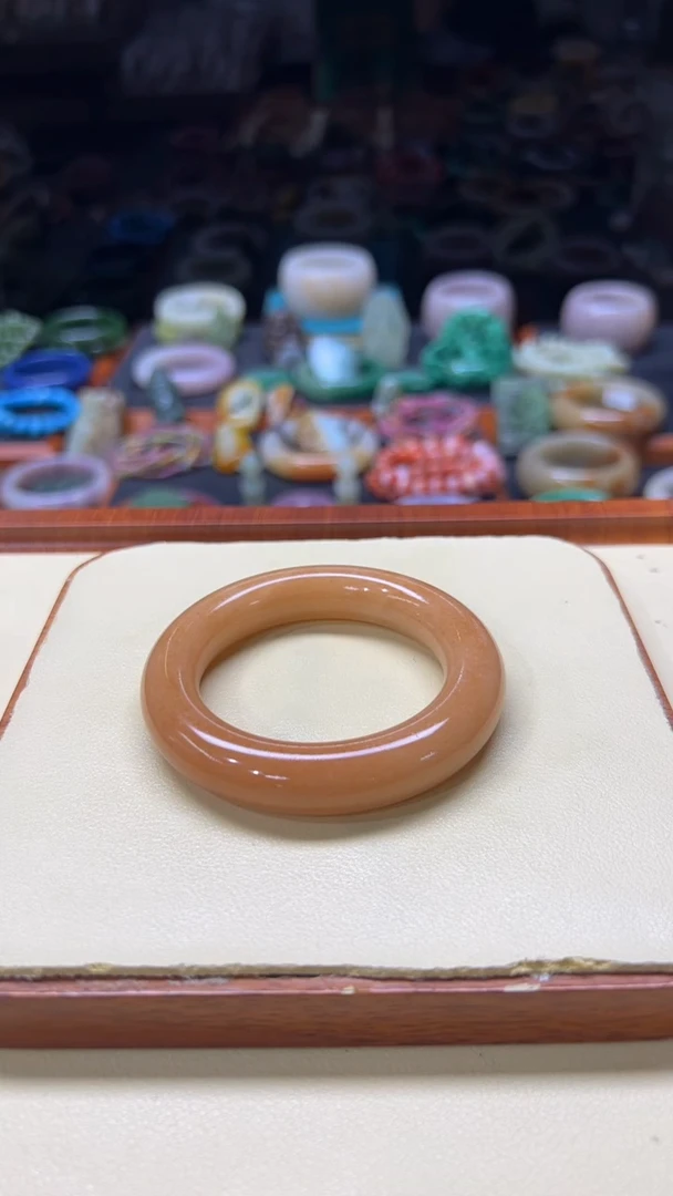 未镶嵌手镯石英质玉喜*024