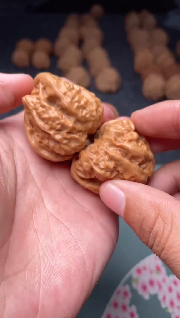 把件文玩核桃a174 蛤蟆头 38尺