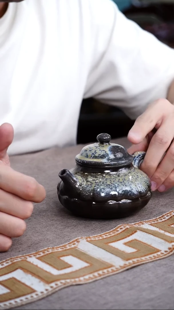 茶壶紫砂宜兴紫砂柴烧