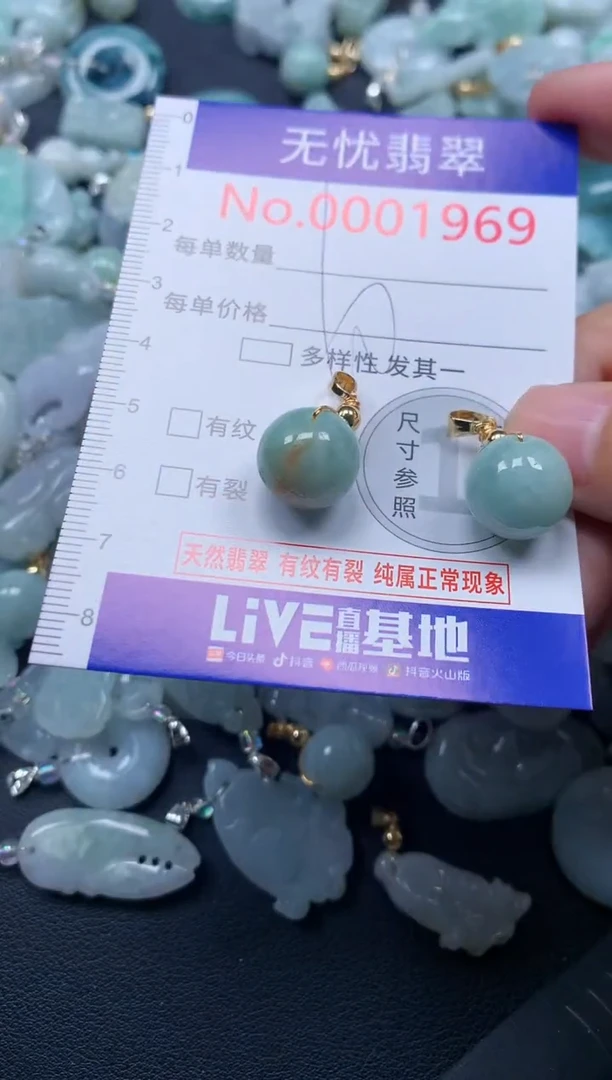 颈饰未镶嵌翡翠1969