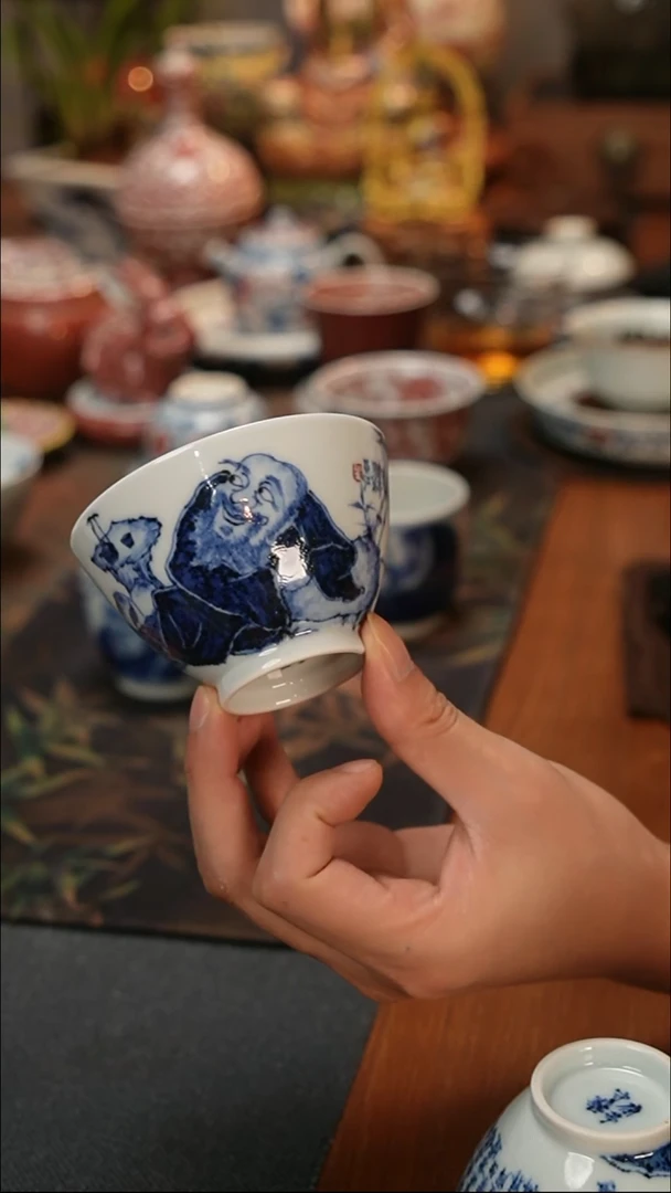 康亭守艺卷**来自在图斗笠杯