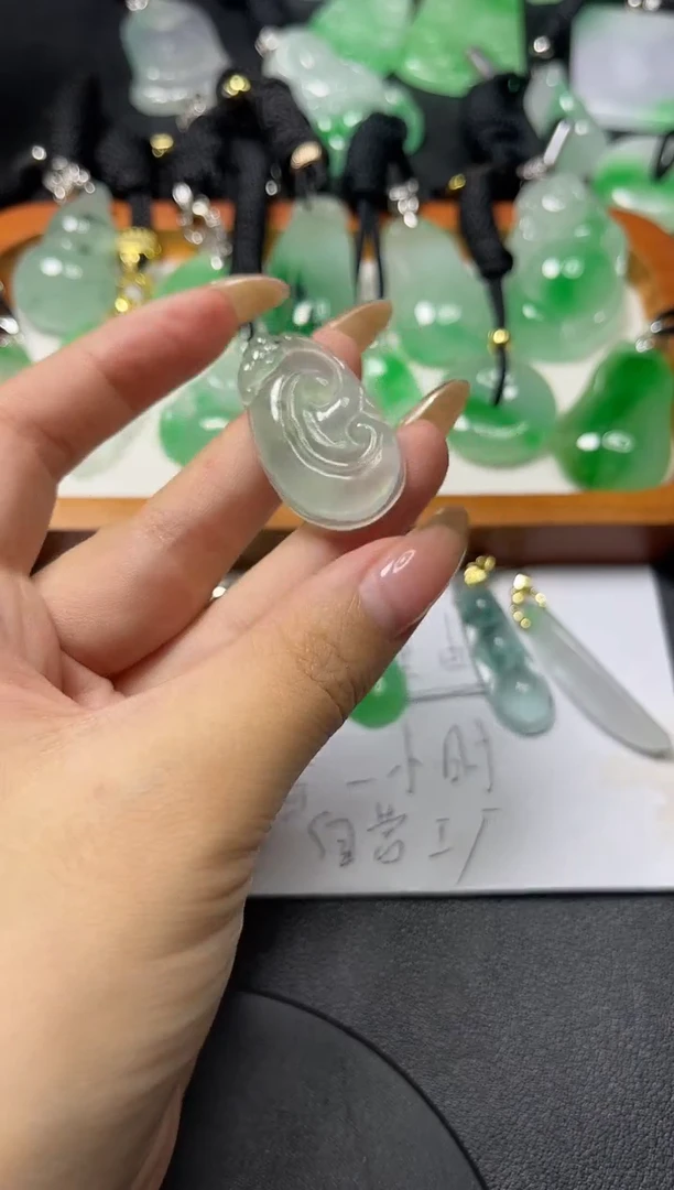 颈饰未镶嵌翡翠所见即所得 一图一物