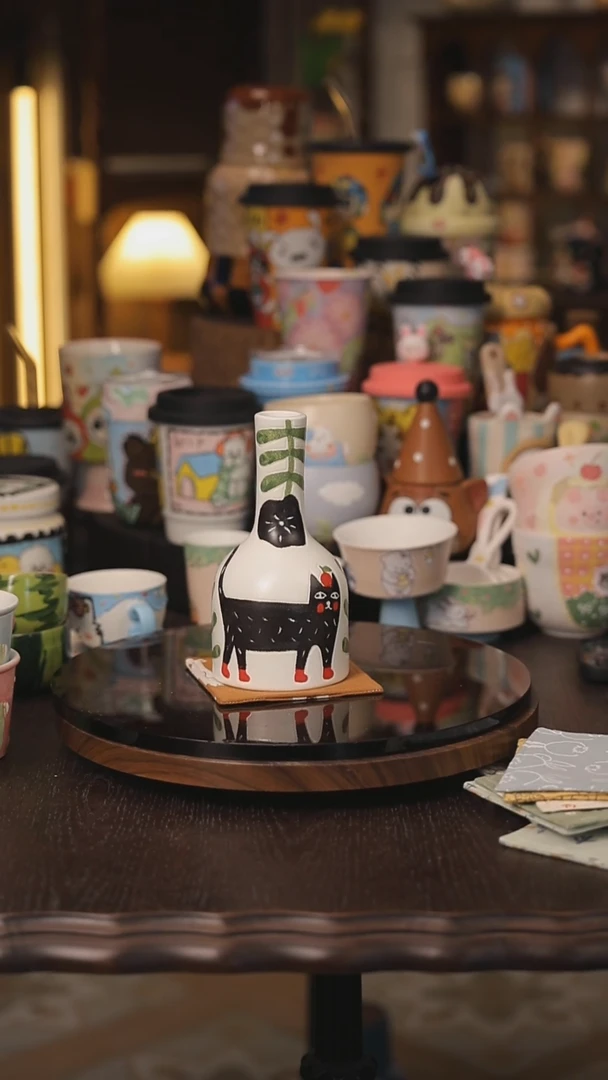 景德镇釉下彩绘设计师款式陶瓷