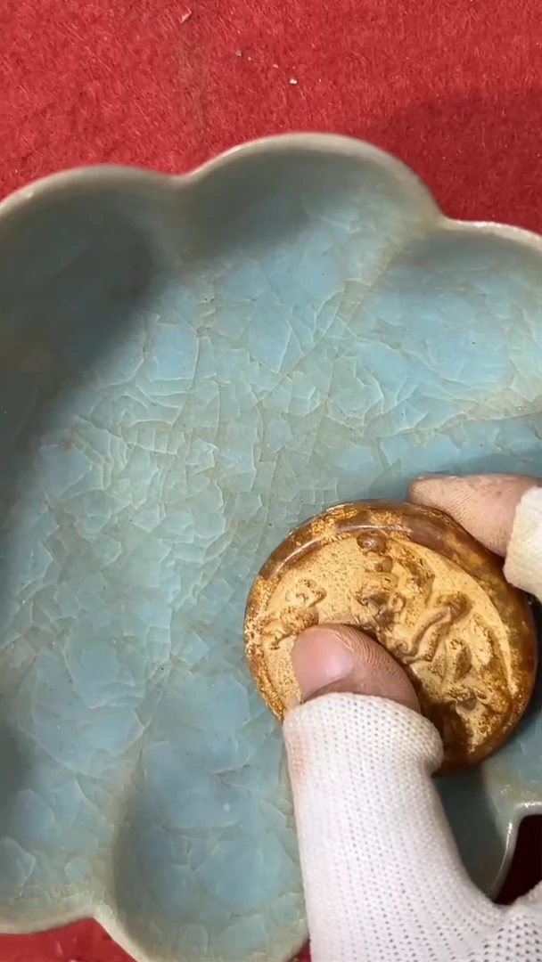 瓷片手工，手绘，陶瓷1