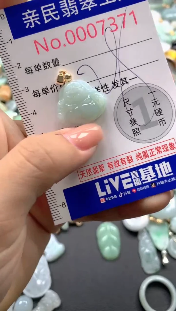 颈饰未镶嵌翡翠7371