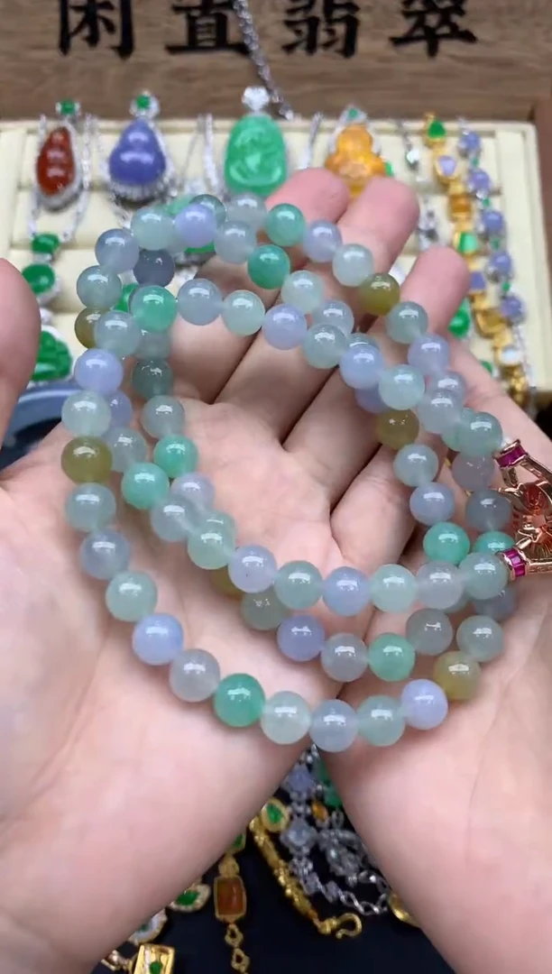未镶嵌手链翡翠656-春日珠宝