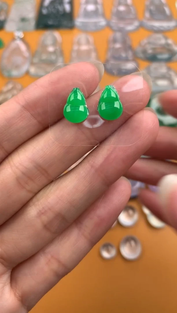 颈饰未镶嵌翡翠9.9-6.9-3.4