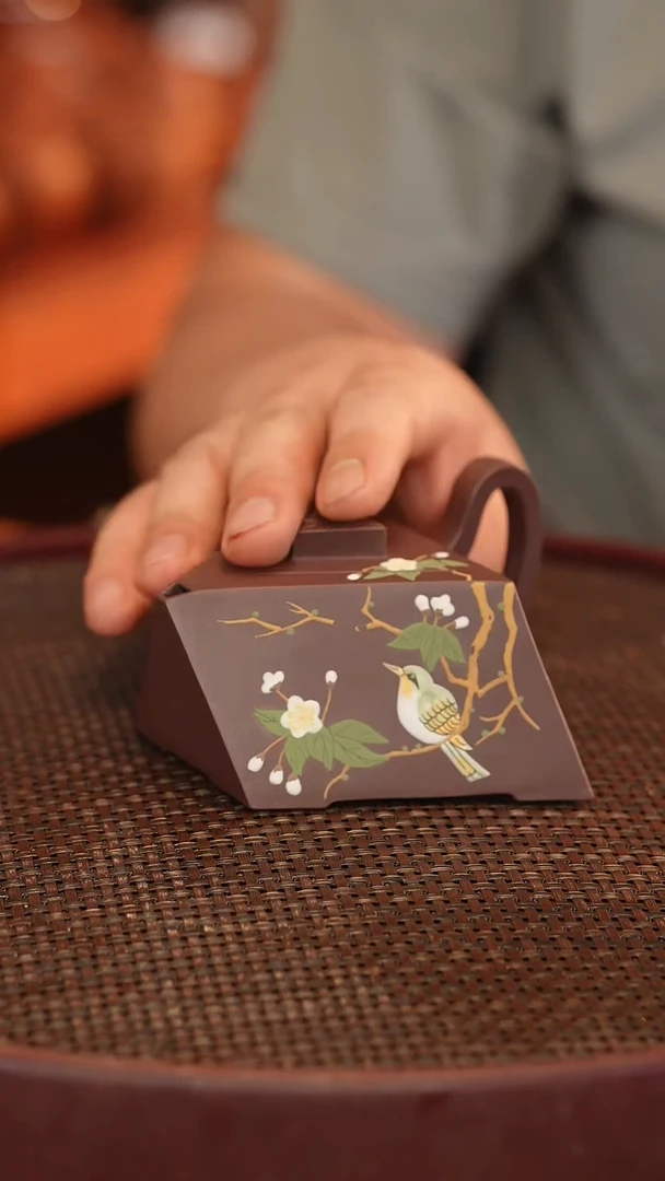 茶壶紫砂原矿手工制作