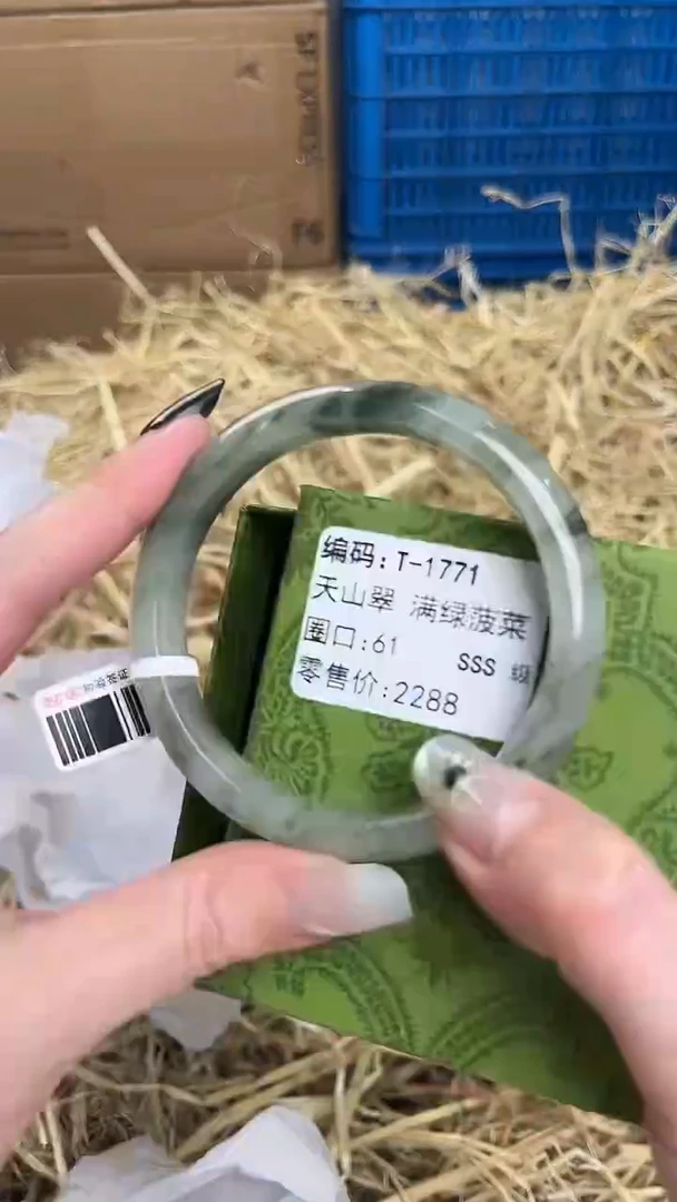 未镶嵌手镯石英质玉T-1771