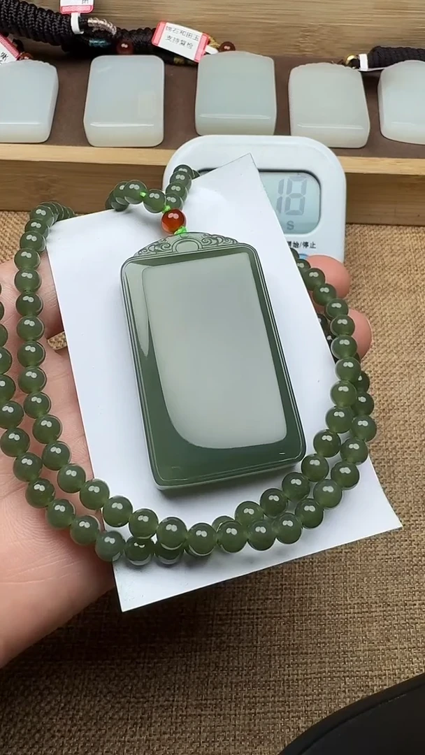 颈饰未镶嵌和田玉东**冬东北的冬