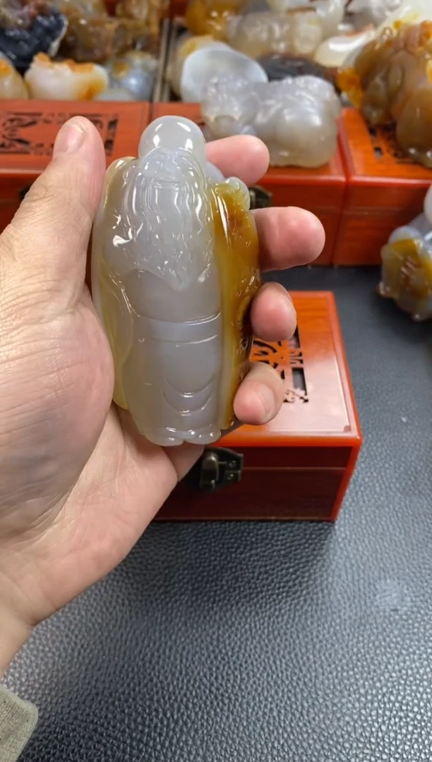 【闪购商品】玛瑙/玉髓手把未镶嵌1