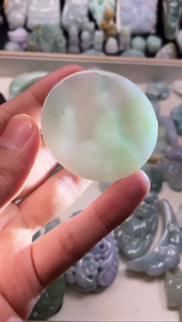 翡翠未镶嵌颈饰天然翡翠a货