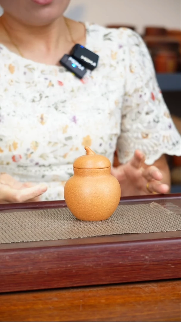 宜兴原矿紫砂茶叶罐