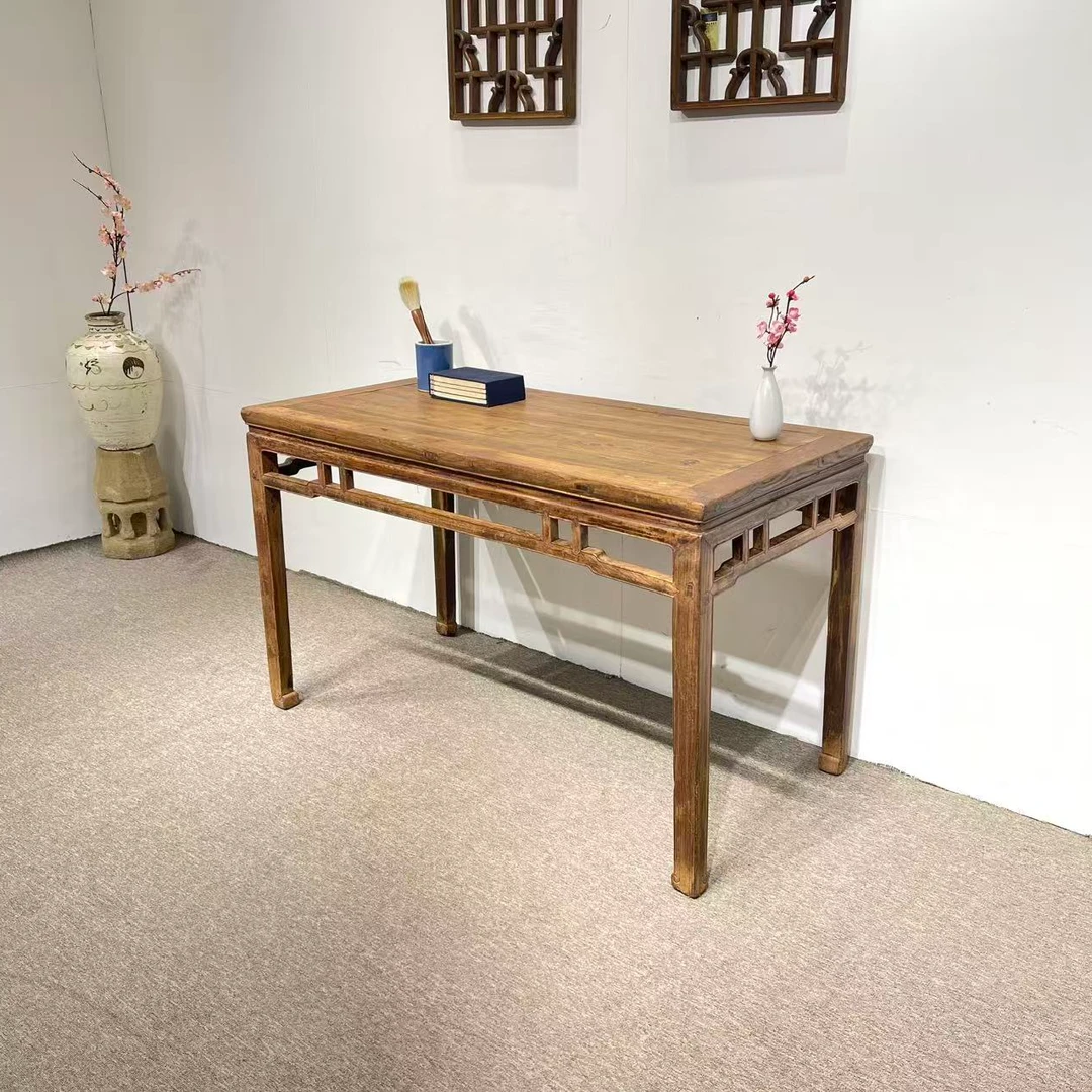 罗锅枨束腰画桌，其二