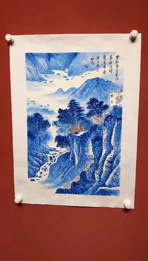 国画湖社画会/谢福堂-12-5-43