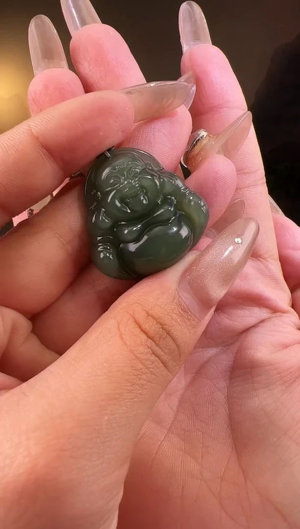 【闪购商品】和田玉颈饰未镶嵌佛公 多样性发635