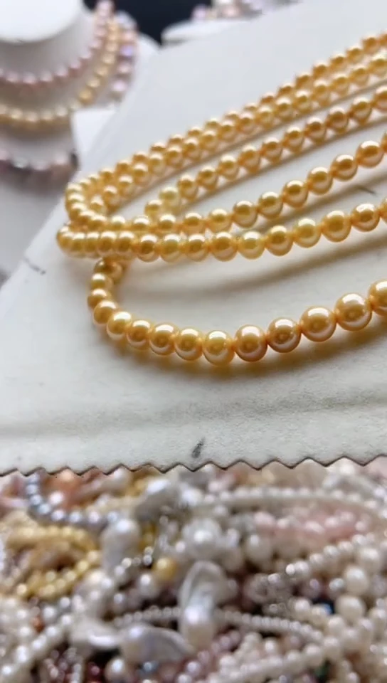 淡水珍珠未镶嵌颈饰1