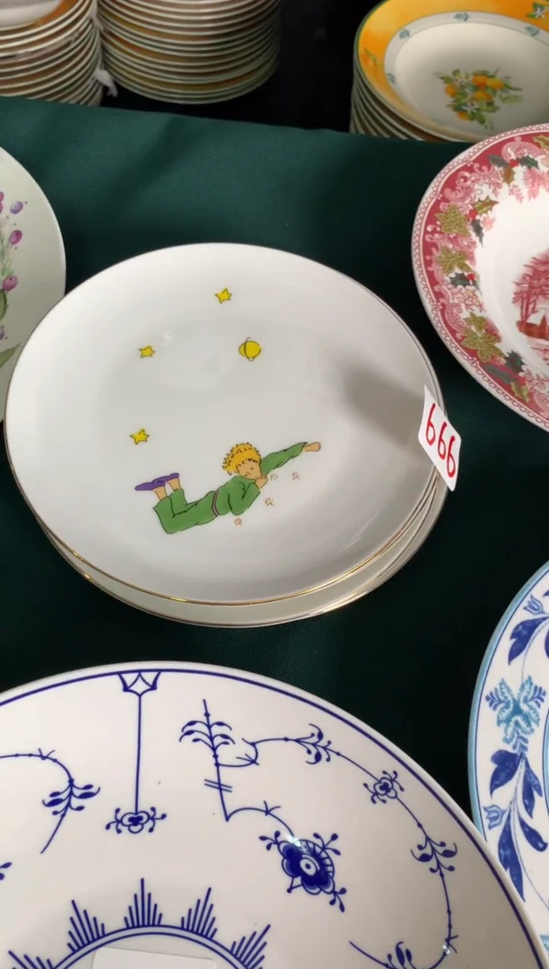瓷陶瓷原单CC020餐具一套