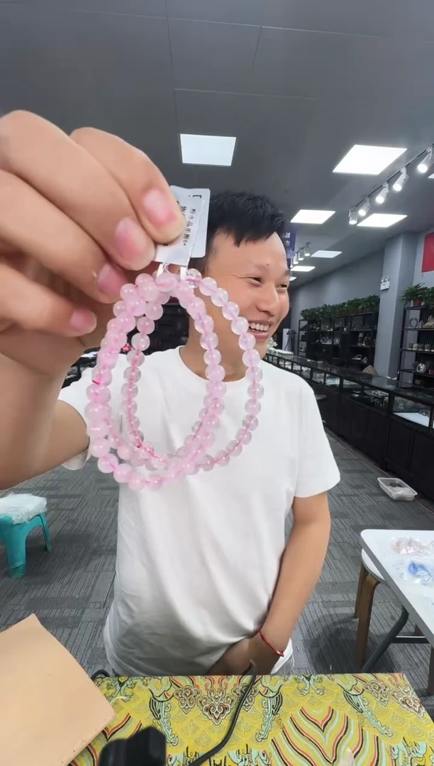 水晶手链未镶嵌GD4806 约6mm多样式发一件