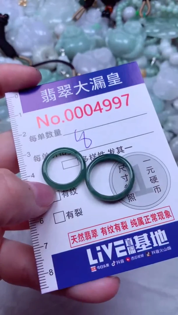 吊坠(不含链)未镶嵌翡翠4997