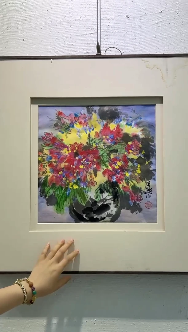 国画XH-1平尺-瓶画