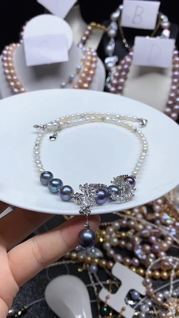 【闪购商品】淡水珍珠颈饰未镶嵌多人