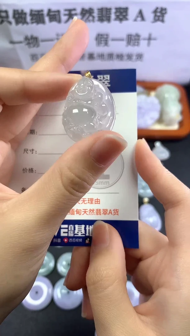 翡翠未镶嵌颈饰1