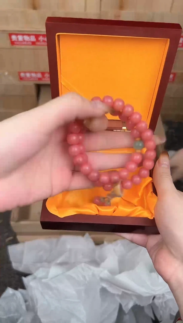 吼礼谢文玩阁粉玉菩提链接@@YS1065