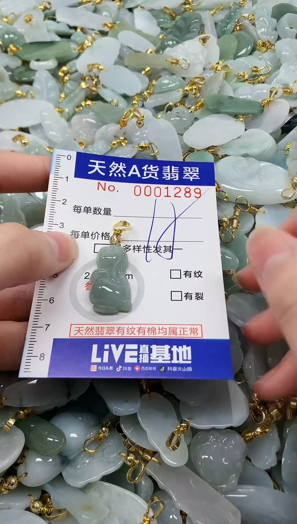 颈饰未镶嵌翡翠天然a货翡翠