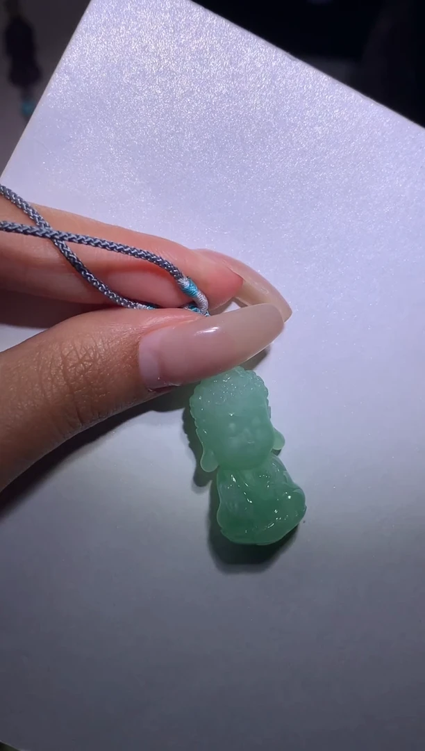 颈饰未镶嵌翡翠呦*药师宝宝佛