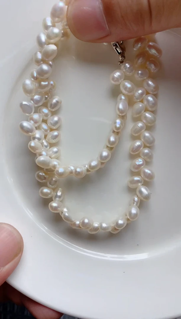 淡水珍珠未镶嵌颈饰2112
