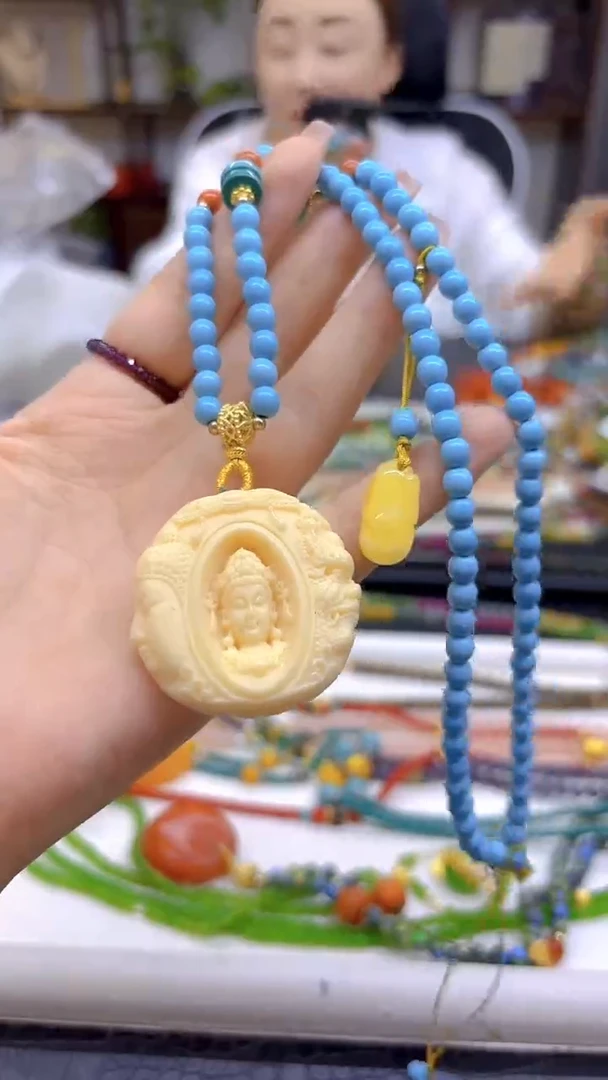 玛瑙/玉髓毛衣链未镶嵌DIY款M17