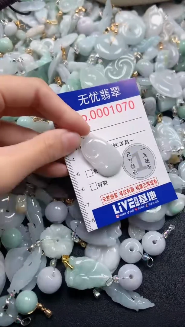 颈饰未镶嵌翡翠1070