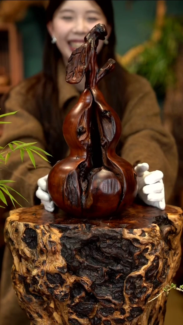 木雷击枣木葫芦